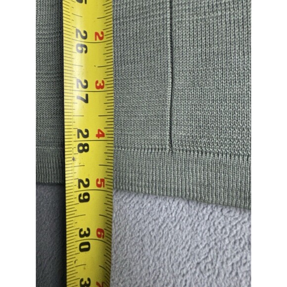 Dockers Knit Shirt Silk Blend Pullover Round Neck SS Sage Green Mens L-44 Chest - Picture 8 of 9